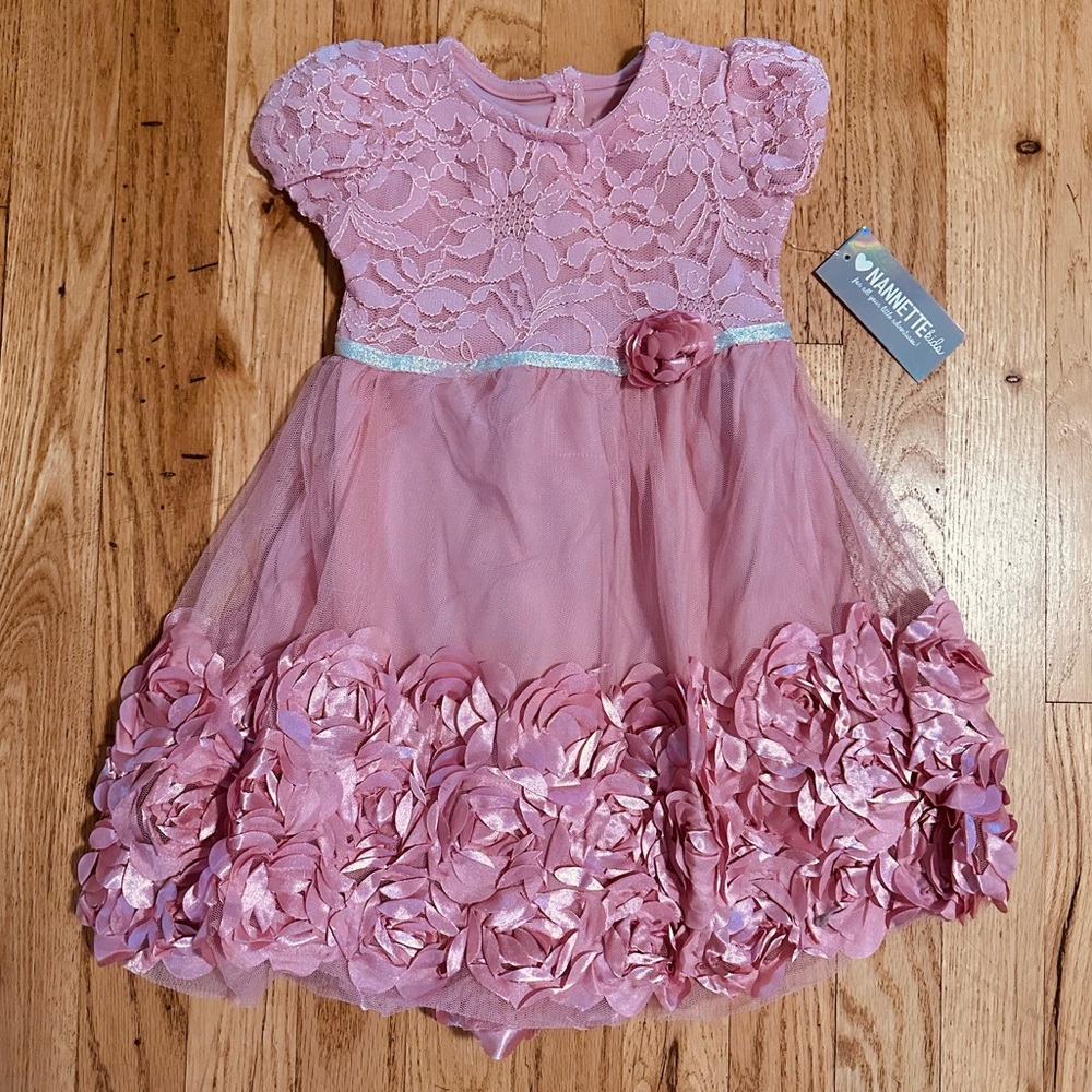 NWT Nannette Lepore Flower Dress